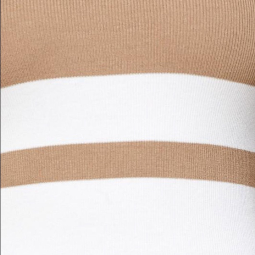 💵 Ribbed Knit Mock Neck Midi Bodycon Dress (C) - Picture 6 of 6